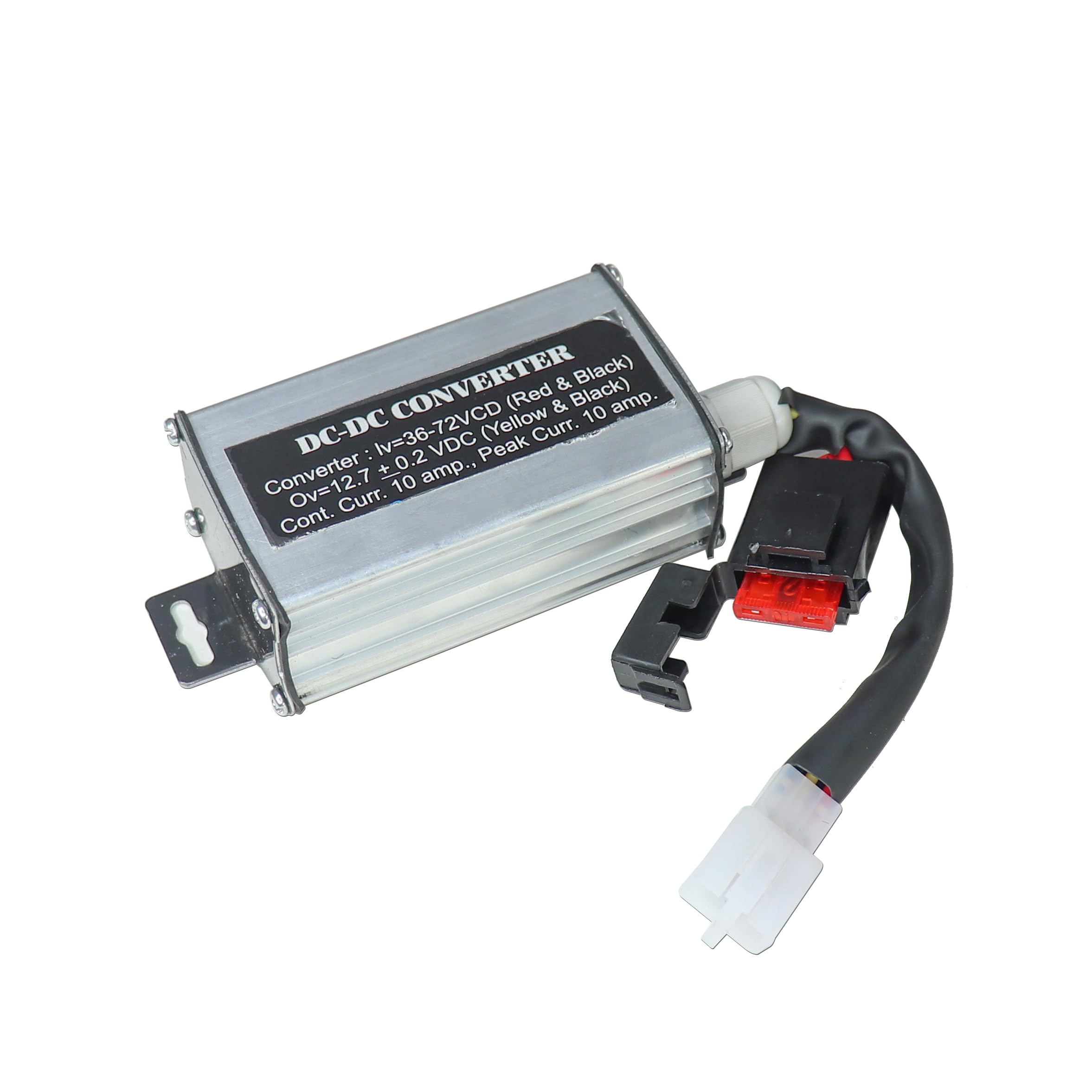 Electronic Spices DC To DC Converter 36V / 72V to 10 AMP 12V Power Supply Converter for Electric Vehicles