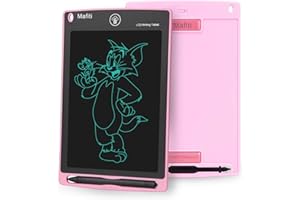 Mafiti Tablet graficzny 8,5", tablet do pisania LCD, przenośne tabletki do rysowania, odpowiednie do domu, szkoły, biura (różowy)