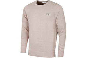 Calvin Klein Herren mit Rundhalsausschnitt aus weicher Baumwolle Sweater