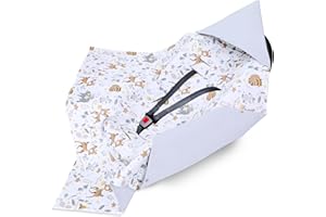 Totsy Baby Sacco ovetto coperta waffle 90x90 cm - copertina per passeggino bebe per seggiolino auto bambino o swaddle neonato 0-6 mesi universale e lavabile Cervo grigio