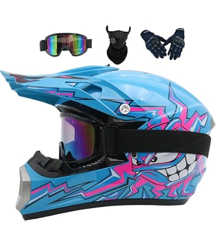 Bike Helmet Men Motocross Child Crash Helmet Off Road Full Face