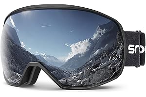 Snowledge Ski Goggles for Men Women with UV Protection, Anti-Fog Dual Lens