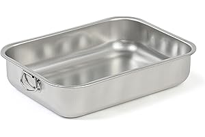 Steel pan Rosticciera Teglia Inox/Inad.Alta Cm.35
