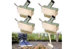 BYZESTY Spazzola, 4 Pcs Diserbo Spazzola, Ricambio Spazzola per Erbacce da Giardino, Spazzola per Fughe con Gancio, Spazzola per Fugh, Spazzola in Acciaio per Muschio e Erbacce, Spazzola di Rimozione Muschio