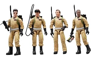 Ghostbusters Plasma-Pack O-Ring-Actionfiguren-Set, 40-jähriges Jubiläum, 9 cm, 4er-Pack, Spielzeug für Kinder ab 4 Jahren