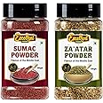 EXCELLENT FOODS - Set Of Sumac Powder & Za'Atar Powder 200G (100gram X 2), Vegetable Masala