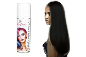 GLITZYGURL Farba do włosów do rozpylania - 125 ml - czarna