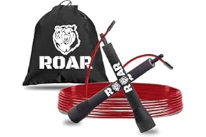 Roar® Skakanka Crossfit dla Mężczyzn i Kobiet - Lina Bokserska, Prędkościowa, Fitness - Profesjonalna