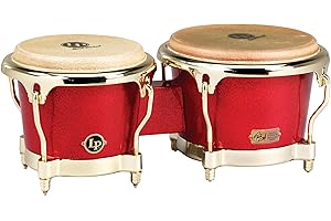 LP Latin Percussion Bongo Galaxy LP794V-ARG Fausto Cuevas III Signature 7" + 8 1/2"