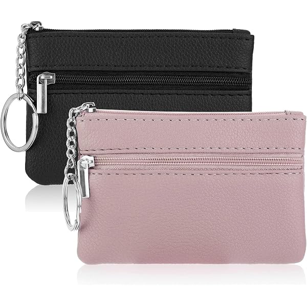 CORTNEY Schlüsseltasche Set 5 Stück - Ausziehbares PU Leder Etui, Cartoon-Design, Für Auto & Haus