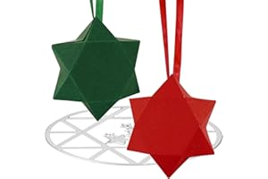 BOFUNX Fustelle Scatola Natale Cutting Dies 3D in Metallo per Biglietto d'Auguri Inviti Scrapbooking Album Goffratura Decorazione Fai da Te