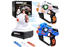 LUKAT Láser Tag Juguetes para Niños y Niñas, Infrarrojos Juego de Pistola Con Proyector, Multifunción para Niños y Adultos, Regalos Divertidos para 4-12+ Años
