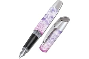 Online Stylo plume ergonomique pour l'école - Campus Indian Dream - plume iridium M (moyenne) robuste, utilise des cartouches d'encre standard, rechargeable, pour filles/garçons/adultes