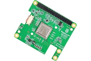 Yahboom Hailo-8L/Hailo-8 AI Acceleration Module,13 TOPS/26 TOPS Computing Power,PCIe to M.2 SSD Expansion Board Kit,Compatible with RPi-5 (Hailo-8L 13T AI HAT+ Official Kit)