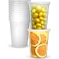 Supreme Select Deli Plastic Storage Containers with Lids [16 Sets] 32 Oz - Reusable Food Containers for Home & Business - Microwave & Freezer friendly - Dishwasher safe - Secure & Tight fitting Covers