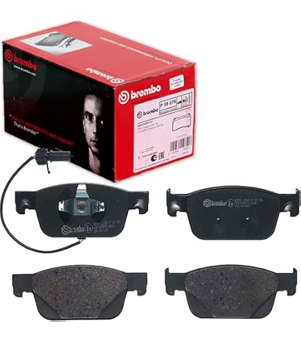 Pastiglia Freno Posteriore Brembo P 85 154 – Omologata ECE-R90, Equivalente OE, Per Sistema TRW, Con Bulloni E Spia Usura