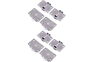 LOOTICH Nowa Wersja Meble Szafa Szafka Drzwi Przesuwne Rolki Koła 24mm Dia Zestawy Zębate 4 Pary