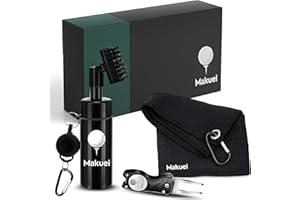 Makuei Accessori da Golf - Gadget da Golf durevoli per Uomini e Donne (3 Strumenti), migliorate Le vostre Prestazioni di Golf Oggi! La Migliore Idea Regalo per i Golfisti!