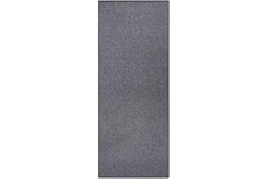 ‎BT CARPET Hanse Home BT Carpet Bouclé Läufer – Küchenläufer rutschfest Teppichläufer Flachgewebe Kurzflor Teppich Küchenteppich für Flur, Küche, Wohnzimmer, Badezimmer, Bad – Anthrazit, 80x400cm