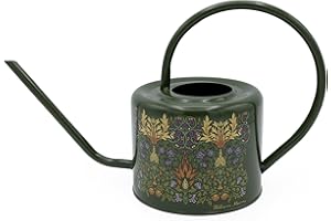 Robert Frederick William Morris Watering Can – Snakeshead Pattern – 1.2L Galvanised Steel Indoor & Outdoor Watering Can – Vintage Floral Design – Gardening Gift for Plant Lovers