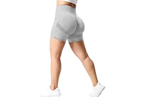 Yiifit Damskie bezszwowe szorty do ćwiczeń i ćwiczeń