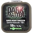 Korda Dark Matter Tungsten Coated Braid 10 m - Leader Cord, Load Capacity: 25 lbs/11.3 kg, Colour: Gravel (Brown)
