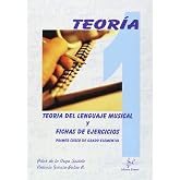 Teor&iacute;a del lenguaje musical y fichas de ejercicios, 1 grado elemental