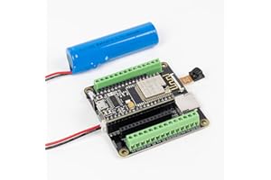 SunFounder ESP32 Camera Pro Kit con módulo ESP32 WROOM 32E Placa de Desarrollo de expansión Mejorada ESP32CAM batería Recargable Ranura para Tarjeta Micro SD (Compatible con Arduino)