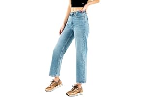 ONLY Women's Onljuicy Hw Wide Leg Rea707 DNM Noos Jeans