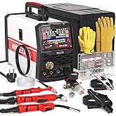 ANDELI 6-in-1 Multifunctional Welder 230V - TIG/MIG/Plasma 40A Aluminium | 160A, Pulsed, MMA+Flux Core, IGBT, MCT-416P, for A