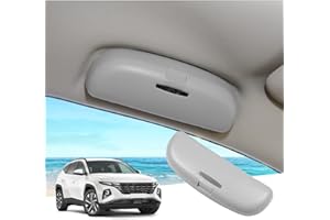 ‎GAFAT GAFAT Kompatibel mit Hyundai Tucson NX4 Facelift 2021-2024 2025 Sonnenbrillenhalter Brillenetui, Tucson 2024 Aufbewahrungsbox Organizer, Tucson NX4 Zubehör [Nur für die Beifahrerseite] (Grau)