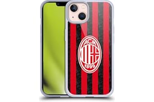 Head Case Designs Licenza Ufficiale AC Milan Home Kit per Stemma 2025/26 Custodia in Gel [Protezione di Grado Militare] Compatibile con Apple iPhone 13 E Compatibile con MagSafe