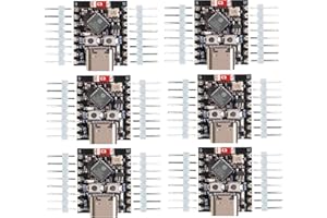 DUBEUYEW ESP32 ESP32-C3 Entwicklungsboard Mini ESP32 C3 Unterstützt WiFi Bluetooth Kompatibel mit Arduino (6PCS)