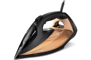 Philips Azur 7000 Series Steam Iron – Blast Through Tough Creases with 250g Boost, 50g/min Continuous Steam, 2800W Fast Heat-Up, Vertical Steam, Non-Stick Elite Soleplate (DST7040/80)