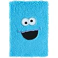 Grupo Erik Sesame Street Cookie Monster A5 Notebook Plush Cover | A5 Journal | Notebooks A5 | Notepads A5 | A5 Notepad | A5 Dotted Notebook | Sketchbook A5 | Sesame Street Gifts