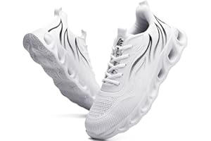 Furuian Stahlkappenschuhe für Herren und Damen, leicht, unzerstörbar, Sicherheitsschuhe, bequeme Stahlkappe, Sneaker, pannensichere Arbeitsschuhe