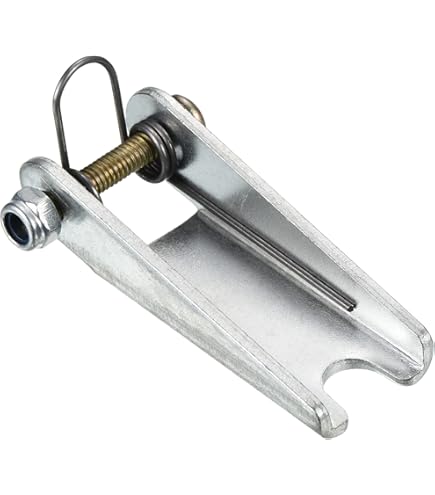 Kit Di 3 Ganci Di Sicurezza Per Rimorchio - 50 Mm, Tono Oro - Per Forcella Traino E Cablaggio - Foto 10