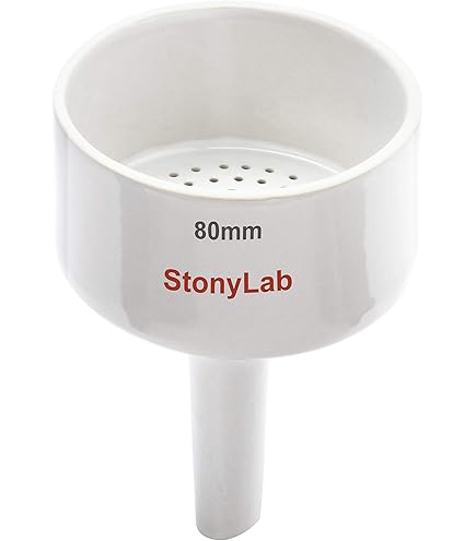 Imbuto Filtrante In Vetro Borosilicato Con Fritta G3 - Per Laboratorio Chimico E Farmaceutico - Foto 9