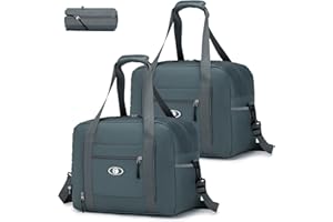 SPAHER Sac de Voyage Pliable Cabine Avion Bagage Cabine 40x30x20 Wizzair Vueling Volotea Sac de Sport Imperméable Sac Weekend Femme Homme Bagage Portable Organisateur de Sac 25L