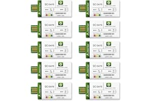 FRESHLIANCE FOCUS ON FRESH AND SAFE LIFE ONLY Freshliance USB Temperature Data Logger, Single Use Temperature Recorder with PDF and CSV Reports, Max. 30000 Readings High Accuracy Cover 90days for Transport, Storage, Fresh Tag 1, 10packs