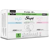 Sleepy Natural Double Soft Avantajlı Mega Paket Bebek Bezi 6 Numara Xlarge 40 Adet