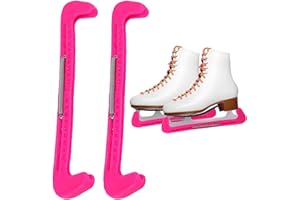 ANFUXT 1 Paio Protezioni per Lame per Pattini da Ghiaccio, Protezione Regolabile per Pattini da Ghiaccio,Coprilama Pattini Ghiaccio Protezioni Lama Pattinaggio Artistico per la Maggior Parte dei Pattini