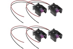 EMSea 4 PZ Auto Diesel Iniettore Connettore Elettrico Cablaggio Spina 13816706 Compatibile con Sprinter Impermeabile 2 Pin Auto Parti 15 cm