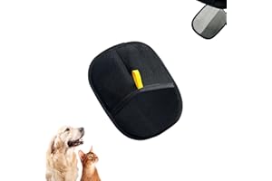 HIRHNDFK Celery Pets Double-Sided Pet Grooming Gloves, Reusable Cat Dog Grooming Hair Remover Mitt Massage Deshedding Glove Brush, Static Removal Gloves, for Clothes, Sofas, Carpets-1pcs