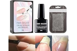 SONGQEE Nail Glue Instant Cracked Nail Repair Gel, Nail Treatment Repair Gel, Nail Repair Glue for Broken Nails, Nail Strengthener Fixer and Hardener for Nail Extensions Sculpture Gel (8ml)