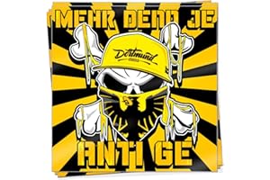 KNOW-MORE-STYLEZ Aufkleber Dortmund 0231 Anti GE 50 Stück Set
