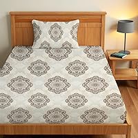 LABHAM - 144TC Alpha Cotton Bedsheet (108'' x 108'') for King Size