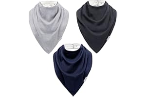 Lovjoy Extra Large Bandana Bibs for Children 4+ Years/Special Needs Bibs/Suitable for Children, Teens and Adults/Adjustable Neck Size