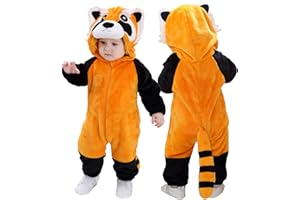 Doladola Costume da Halloween con Tutina con Cappuccio per Animali Costumi per Bambini