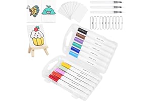 AOOTE Magic Puffy Paint Set,36 Piezas de Papel de Textura de Espuma Mágica,3D Dibujo Magic Esponja,Foam Texture Blank Painting Paper para Arte,Manualidades,Proyectos Escolares,Colorear
